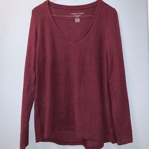 American Eagle Soft Sexy Plush Long Sleeve Tee